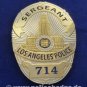 LAPD Sergeant Badge # Police # full sized