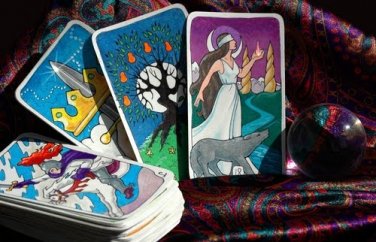 Tarot card reading