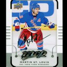 2015-16 MVP Hockey  Silver Script Parallel  #156  Martin St. Louis