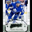 2015-16 MVP Hockey  Silver Script Parallel  #39  Peter Holland