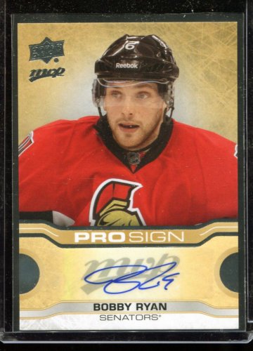 2014-15 MVP Hockey  Prosign  Autograph  Bobby Ryan  #PRO-BR