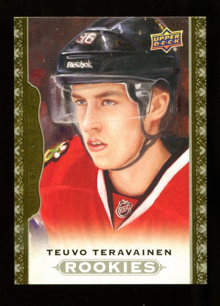 2014-15 Upper Deck Masterpieces  Rookies  #166  Teuvo Teravainen