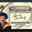 2011-12 ITG Between the Pipes Goaliegraph Autograph  A-GB  Gary Bromley