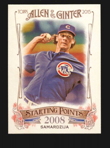 2015 Topps Allen & Ginter Starting Points  #SP-20  Jeff Samardzija