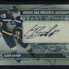 2013-14 ITG Heroes & Prospects AUTOGRAPH  Clark Bishop  A-CB  Auto