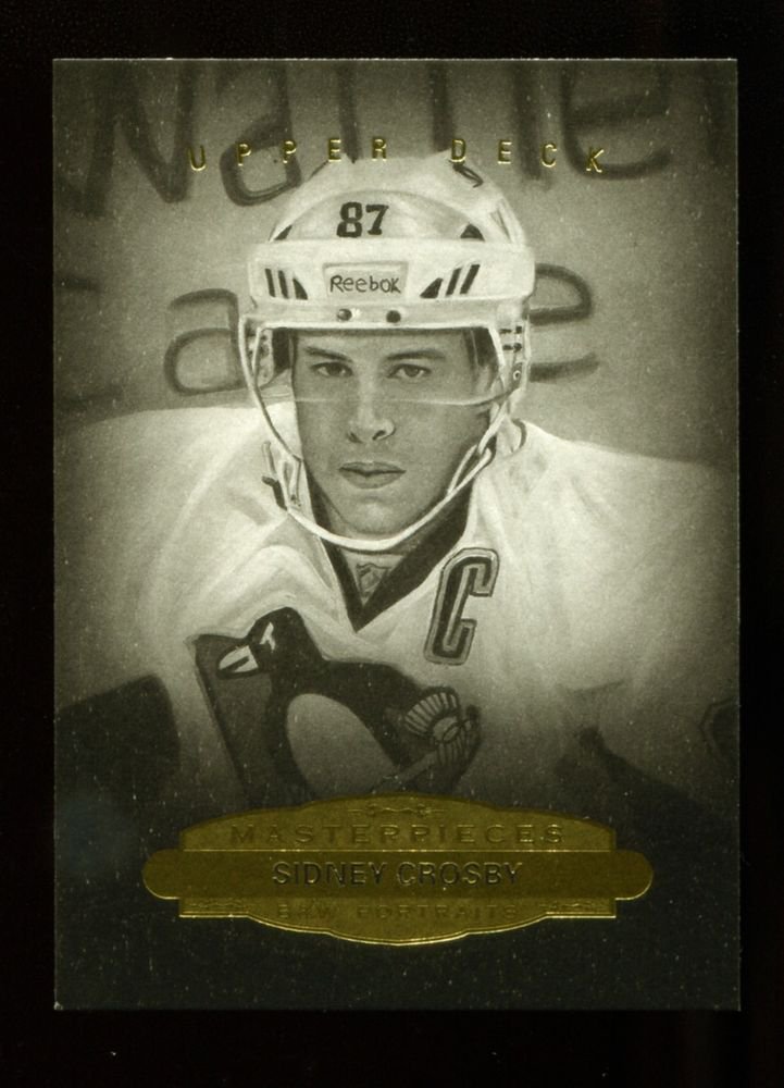 2014-15 Upper Deck Masterpieces B&W Portraits #154 Sidney Crosby