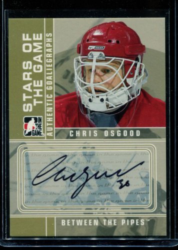 2008-09 ITG BTP Between the Pipes Autograph  A-CO  Chris Osgood  SP
