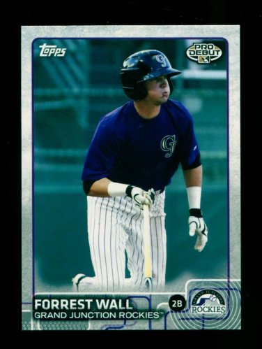2015 Topps Baseball Pro Debut  #24  Forrest Wall