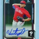 2015 Bowman Baseball Chrome Autograph  #BCAP-VA  Victor Arano