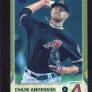 2015 Topps Baseball Series 2  GOLD Border Parallel  #506  Chase Anderson  /2015