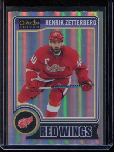 2014-15 OPC O-Pee-Chee Platinum  Rainbow  #112  Henrik Zetterberg