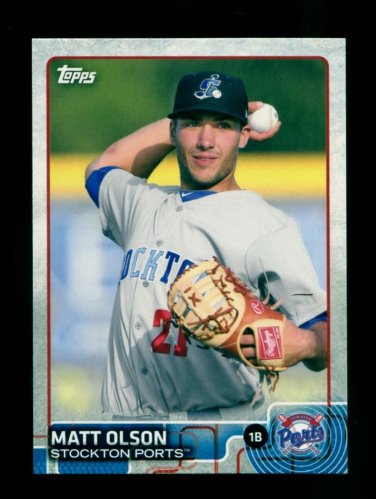 2015 Topps Baseball Pro Debut  #176  Matt Olson