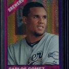 2015 Topps Heritage Baseball  Purple Refractor  #THC-482  Carlos Gomez