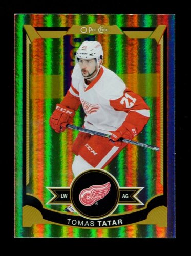 2015-16 OPC O-Pee-Chee Hockey  Rainbow Foil  #195  Tomas Tatar