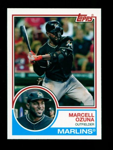 2015 Topps Baseball Archives  #221  Marcell Ozuna