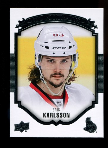 2015-16 Upper Deck Series 1 Hockey UD Portraits  #P-16  Erik Karlsson