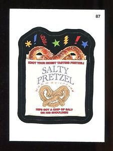 2016 Topps MLB Wacky Packages  #87  Salty Pretzel