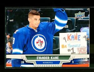 2013-14 Upper Deck Hockey Series 1 OVERSIZE #143  Evander Kane