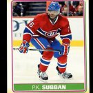 2012-13 O-Pee-Chee Hockey  Sticker  #S-57  P.K. Subban