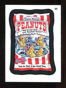 2016 Topps MLB Wacky Packages  #89  Peanut Gallery Peanuts