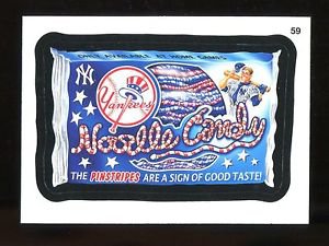 2016 Topps MLB Wacky Packages  #59  Yankees Noodle Candy