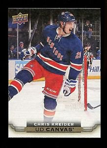 2015-16 Upper Deck Hockey Series 1 UD Canvas  #C61  Chris Kreider