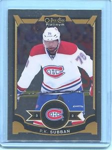 2015-16 OPC O-Pee-Chee Hockey Platinum  Base  #80  P.K. Subban