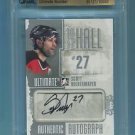 2012-13 ITG Ultimate Memo UM12 To the Hall Autograph  Scott Niedermayer  21/29