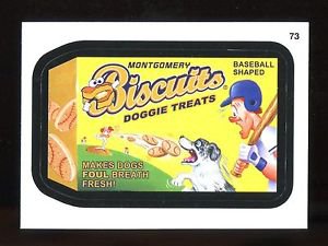 2016 Topps MLB Wacky Packages  #73  Montgomery Biscuits Doggie Treats