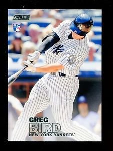 2016 Topps Baseball Stadium Club  #46  Greg Bird  RC