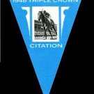 2012 Panini Golden Age Ferguson Bakery Pennant  #16  Citation  1948 Triple Crown