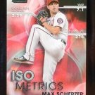 2016 Topps Baseball Stadium Club  ISO Metrics  #I-19  Max Scherzer