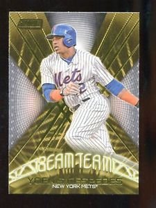 2016 Topps Baseball Stadium Club Beam Team Gold Foil #BT-08  Yoenis Cespedes
