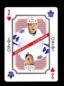 2016-17 OPC O-Pee-Chee Hockey  Playing Card  2 of Hearts  Morgan Rielly
