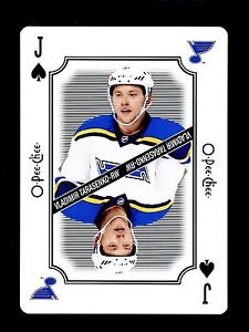 2016-17 OPC O-Pee-Chee Hockey  Playing Card  Jack of Spades  Vladimir Tarasenko