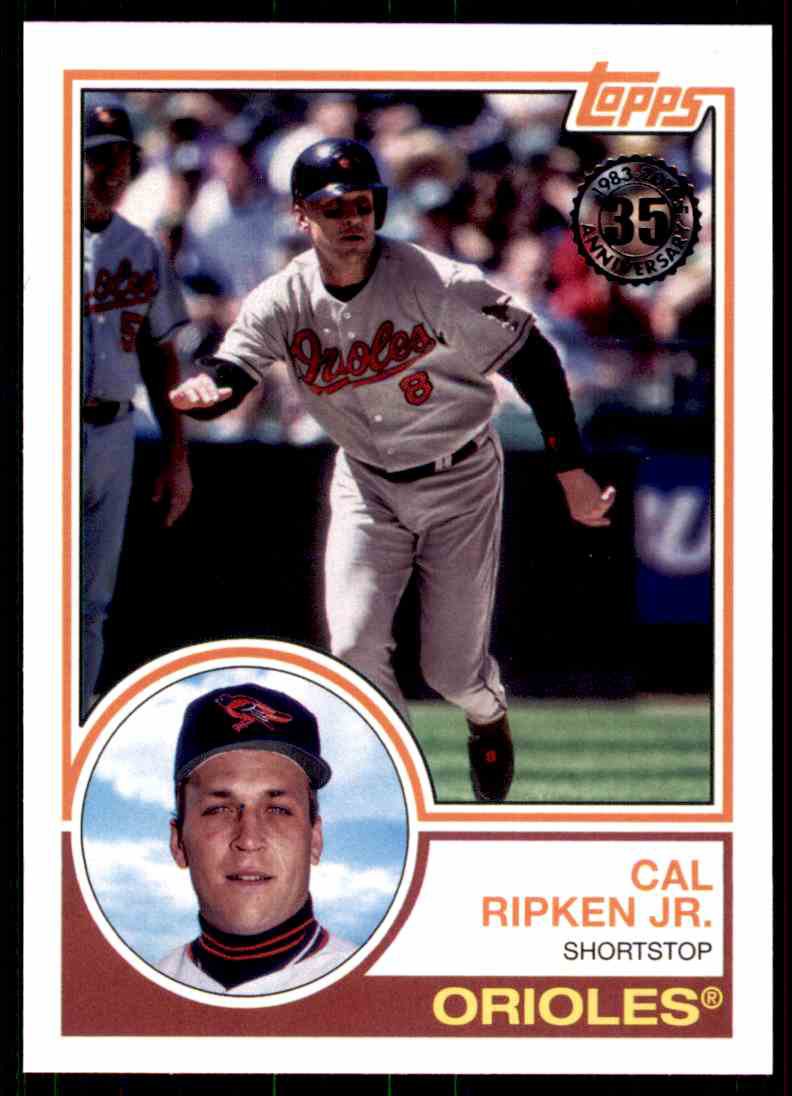 2018 Topps Baseball Series 1 1983 Insert #83-39 Cal Ripken Jr.