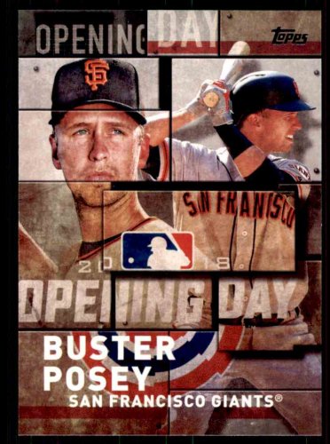 2018 Topps Baseball Series 1  Opening Day Insert  #OD-13  Buster Posey
