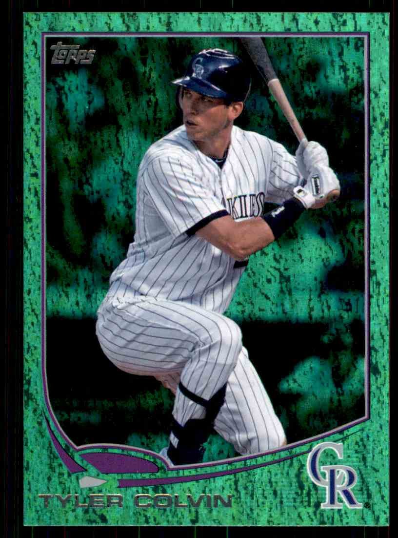 2013 Topps Baseball Emerald Foil Parallel #265 Tyler Colvin