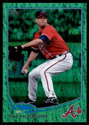 2013 Topps Baseball Emerald Foil Parallel #115  Tim Hudson