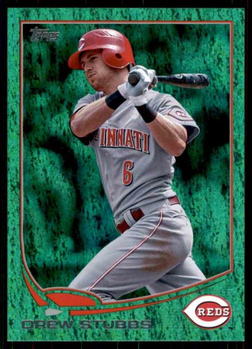 2013 Topps Baseball Emerald Foil Parallel #106  Drew Stubbs