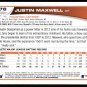 2013 Topps Baseball Emerald Foil Parallel #178  Justin Maxwell