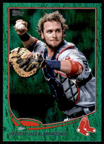 2013 Topps Baseball Emerald Foil Parallel #301  Jarrod Saltalamacchia