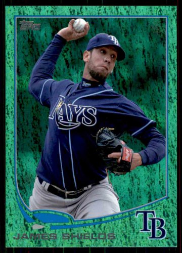 2013 Topps Baseball Emerald Foil Parallel #133  James Shields