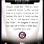 2018 Topps Baseball Series 2 Salute #S-1  Bryce Harper Walk-offs  BLUE parallel