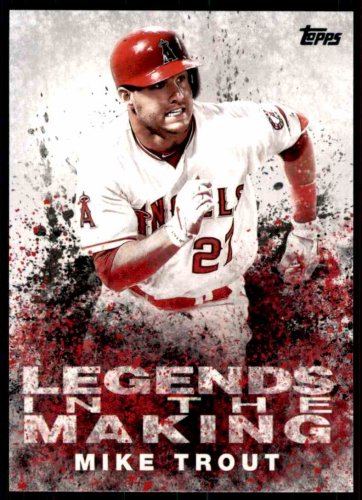 2018 Topps Baseball Series 1 Legends in the Making #LTM-MT  Mike Trout