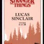2018 Topps Stranger Things Season 1 Character Sticker #6 Lucas Sinclair