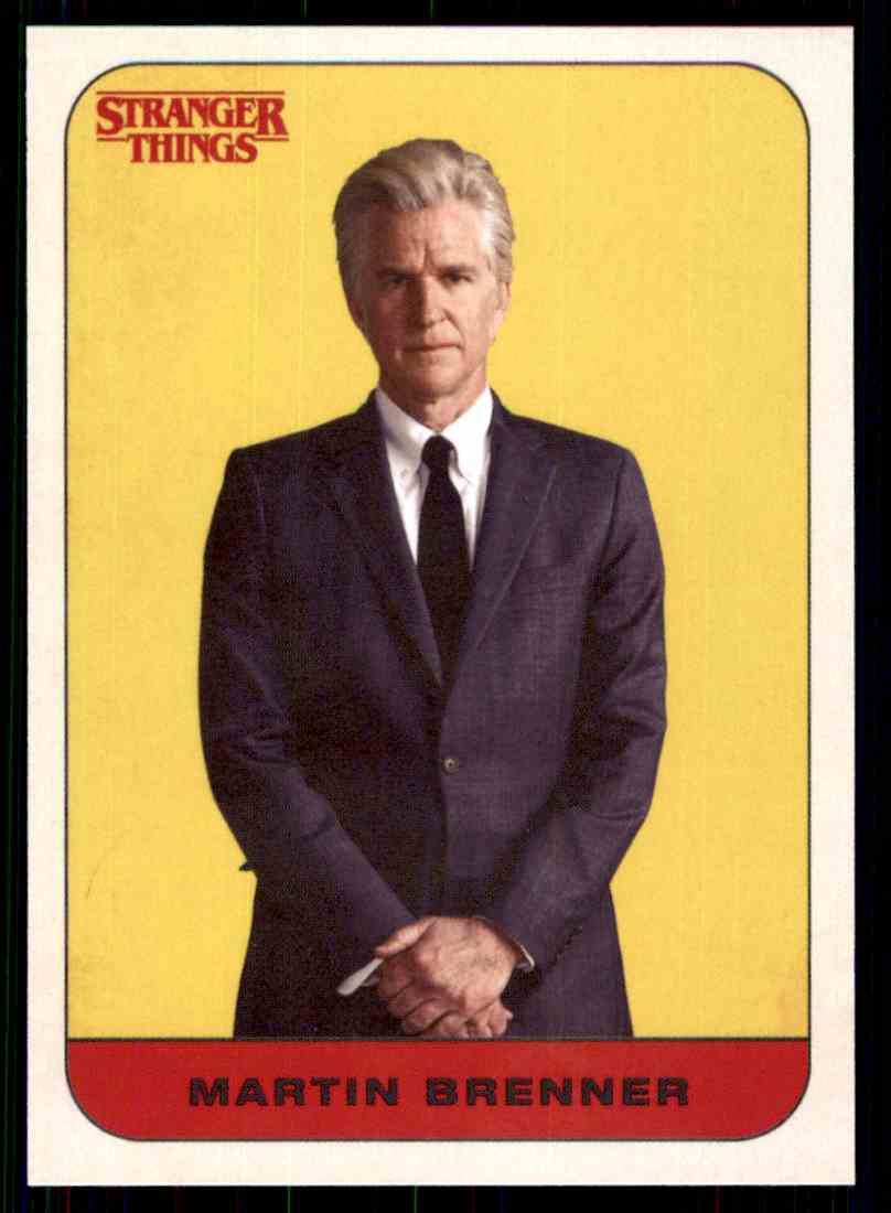 2018 Topps Stranger Things Season 1  Character Sticker #11  Martin Brenner