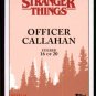 2018 Topps Stranger Things Season 1 Character Sticker #16 Officer Callahan