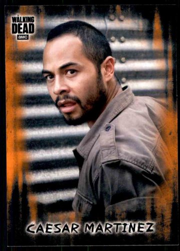 2018 Topps The Walking Dead Hunters Hunted RUST Parallel #41  Caesar Martinez