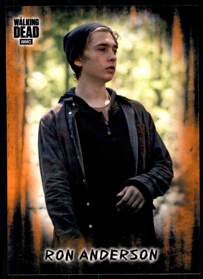 2018 Topps The Walking Dead Hunters Hunted RUST Parallel #55 Ron Anderson